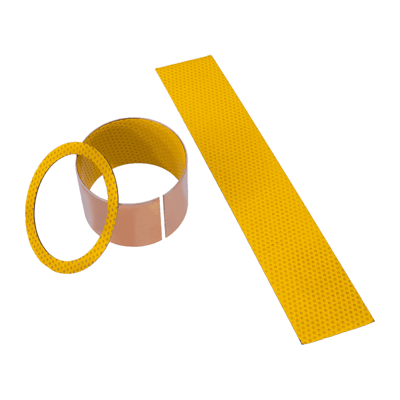 HZ2Y Huokoinen sintrattu kupari POM/täyteaine (keltainen) rajavoitelulaakeri HZ2Y Huokoinen sintrattu kupari POM/täyteaine (keltainen) rajavoitelulaakeri