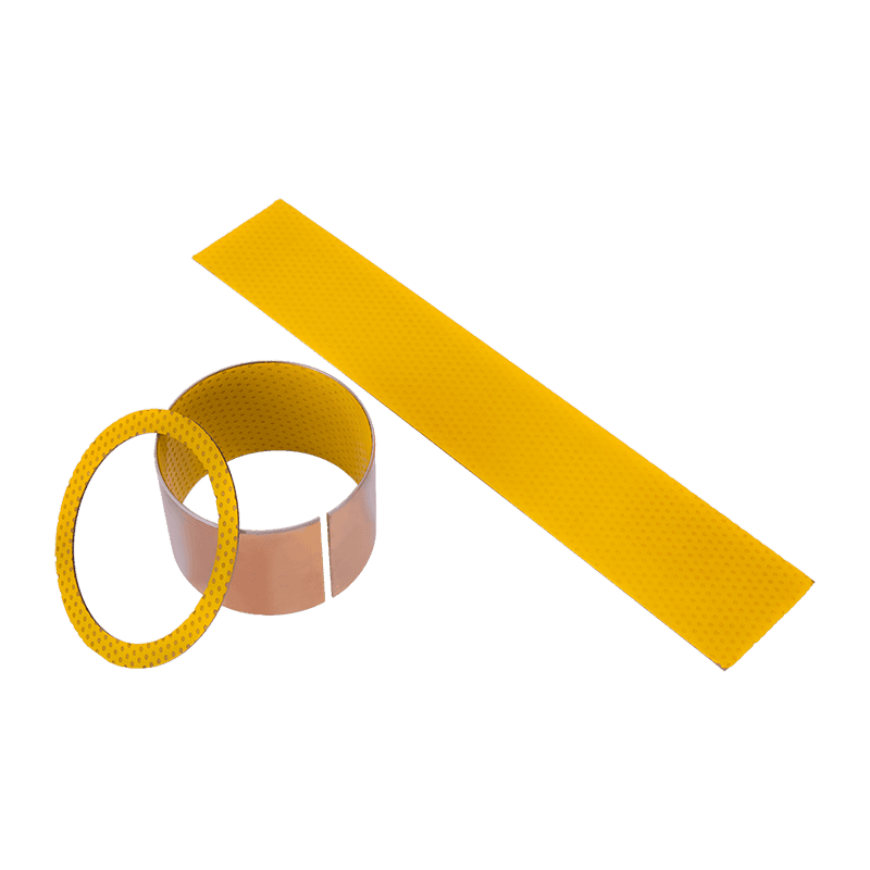 HZ2Y Huokoinen sintrattu kupari POM/täyteaine (keltainen) rajavoitelulaakeri HZ2Y Huokoinen sintrattu kupari POM/täyteaine (keltainen) rajavoitelulaakeri