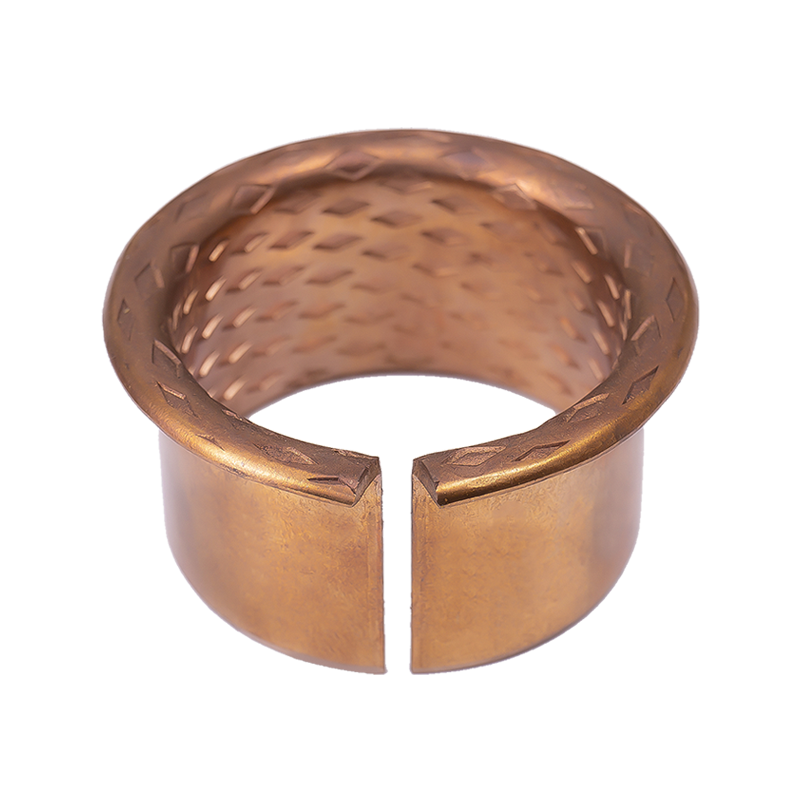 HZ090F Timantin muotoinen öljyuralla varustettu laipallinen pronssiholkki