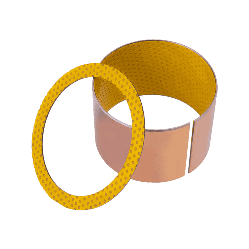 HZ2Y Huokoinen sintrattu kupari POM/täyteaine (keltainen) rajavoitelulaakeri HZ2Y Huokoinen sintrattu kupari POM/täyteaine (keltainen) rajavoitelulaakeri